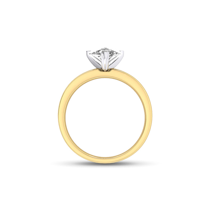 ENS4P1PS200 - Classic Pear Solitaire Engagement Ring (2.00 CT)