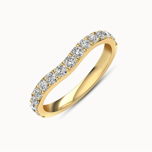 WBF16R63 - Curved French Pave (5/8 ct. tw)