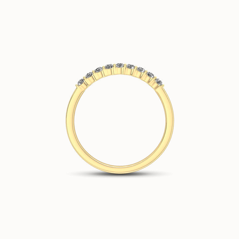 WBK9R25 - Shared Prong (1/4 CT. TW)