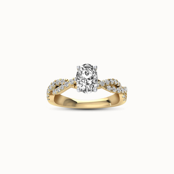 ENF34R33 - Twisted Pave (1/3 ct. tw)