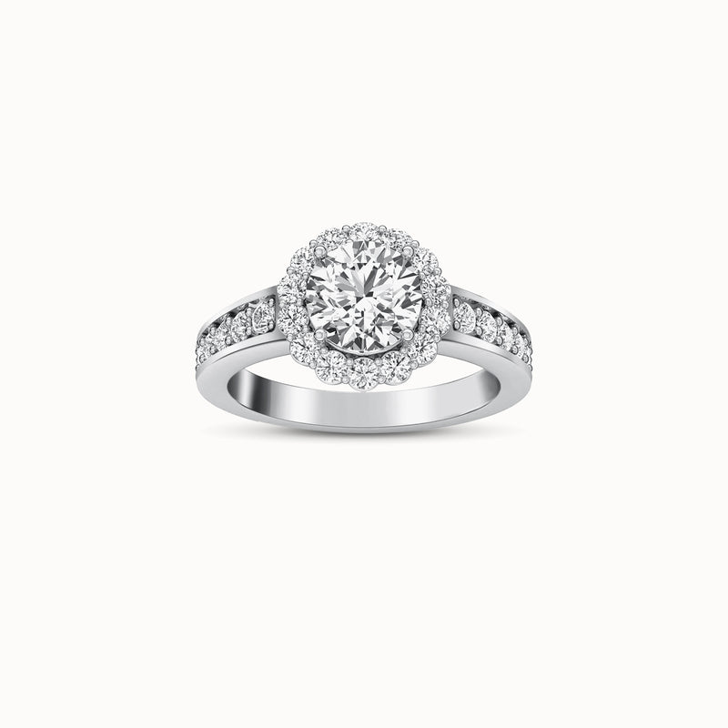 ENH26R75 - Eternity Halo Shared (3/4 ct. tw)
