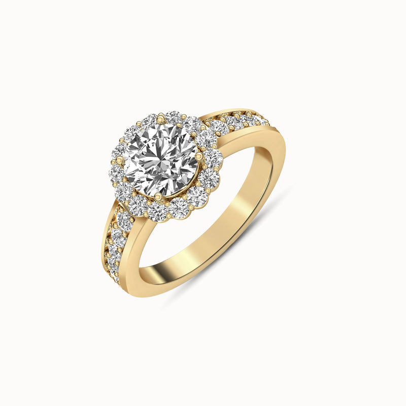 ENH26R75 - Eternity Halo Shared (3/4 ct. tw)