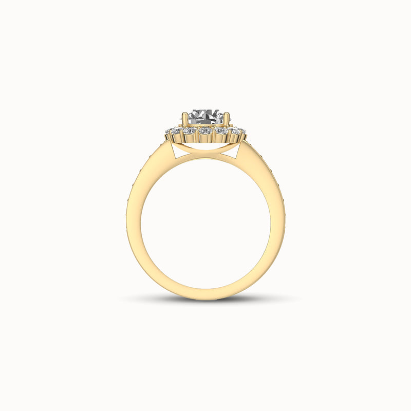 ENH26R75 - Eternity Halo Shared (3/4 ct. tw)
