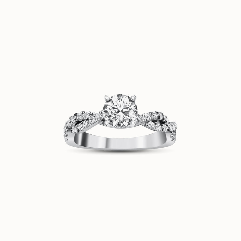 ENF34R40 - Twisted Pave (2/5 ct. tw)