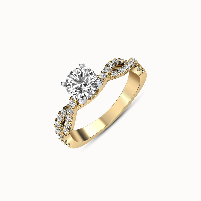 ENF34R40 - Twisted Pave (2/5 ct. tw)