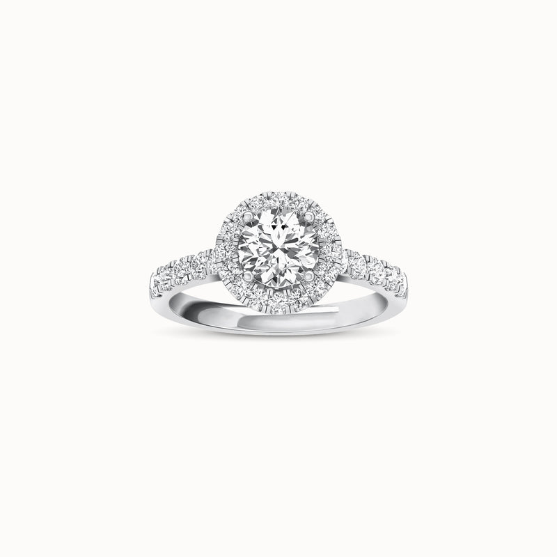 ENH26R55 - Eternity Halo French Pave (1/2 ct. tw)