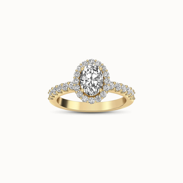 ENH38R81 - Halo Shared Prong (3/4 ct. tw)