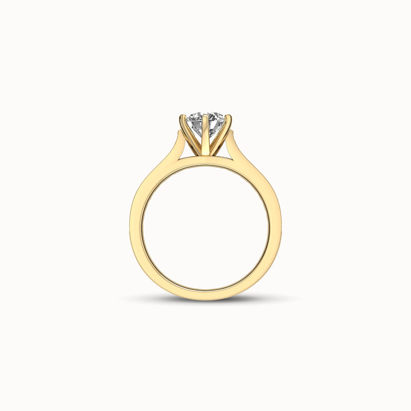 ENS16R30 - Contempo Shared Prong (1/3 ct. tw)
